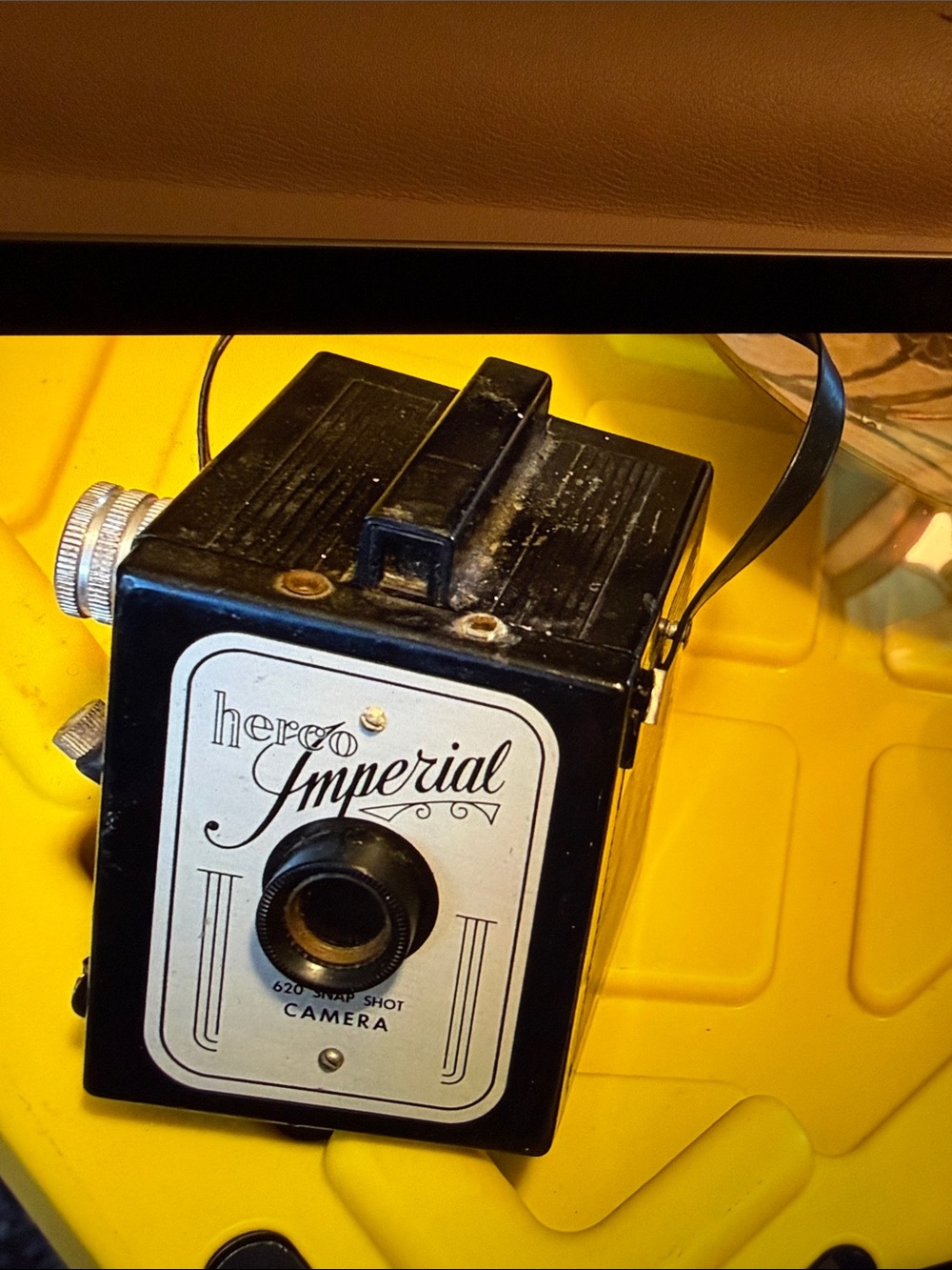 Imperial Herco Black Box Camera - Vintage Style Film Camera